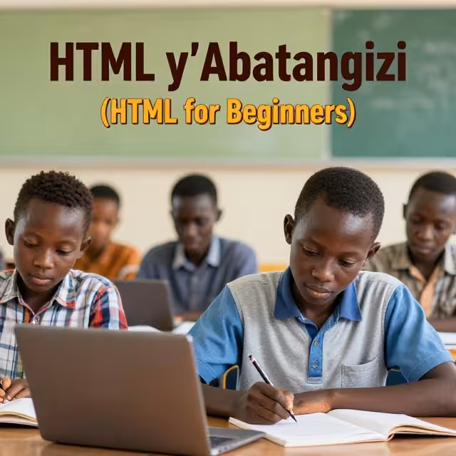 HTML y'Abatangizi (HTML for Beginners)